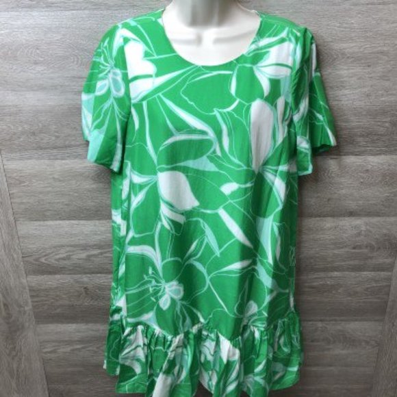 milly brynn stencil floral dress